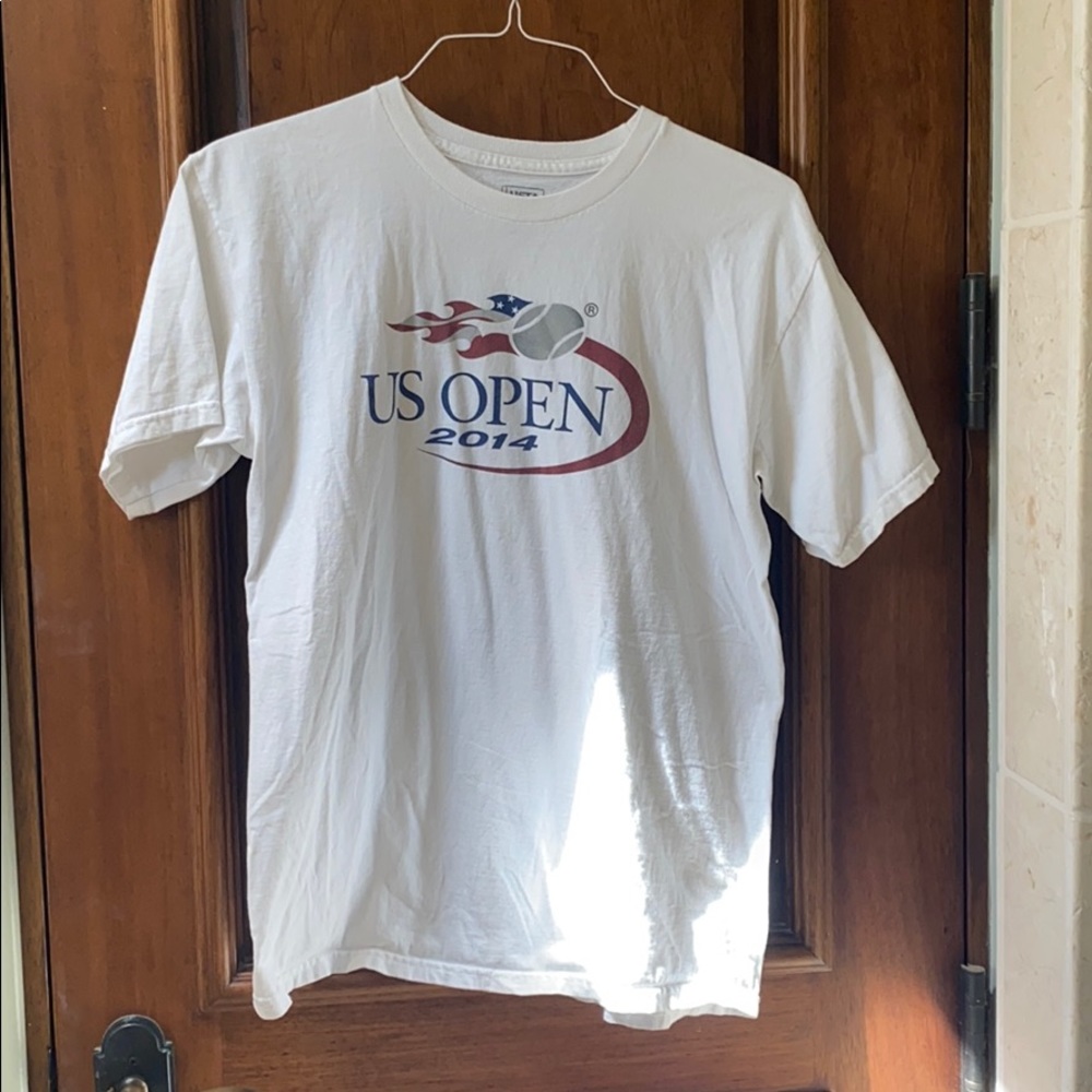 US OPEN 2014 white tshirt